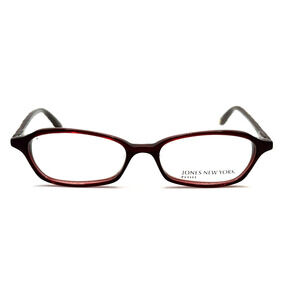 JONES NEW YORK J220 BURGUNDY EYEGLASSES SUNGLASSES FRAMES 49-15-135